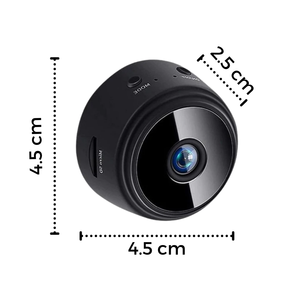 Compact Wireless Surveillance Camera
