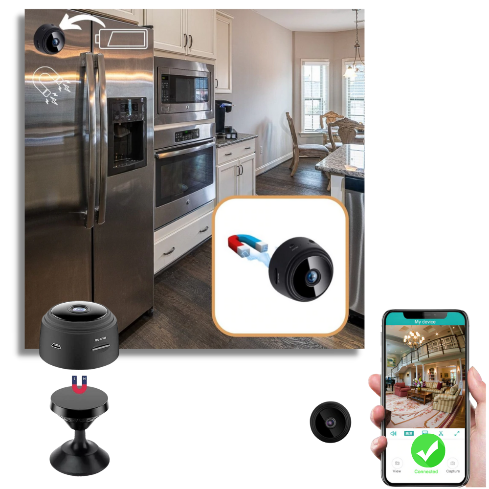 Compact Wireless Surveillance Camera