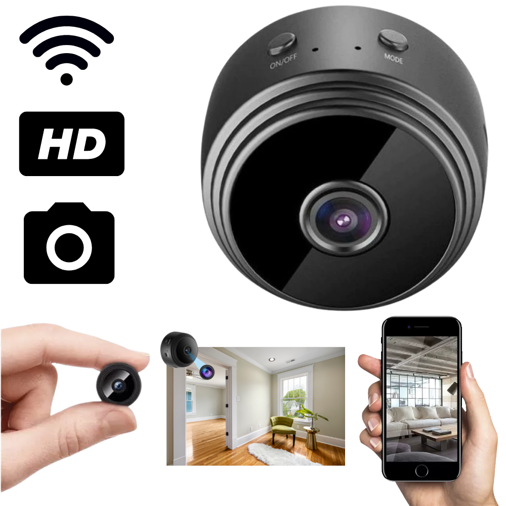 Compact Wireless Surveillance Camera
