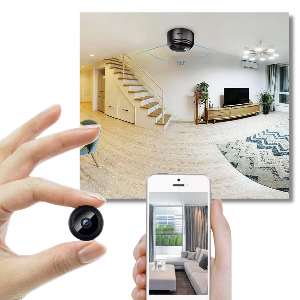 Compact Wireless Surveillance Camera
