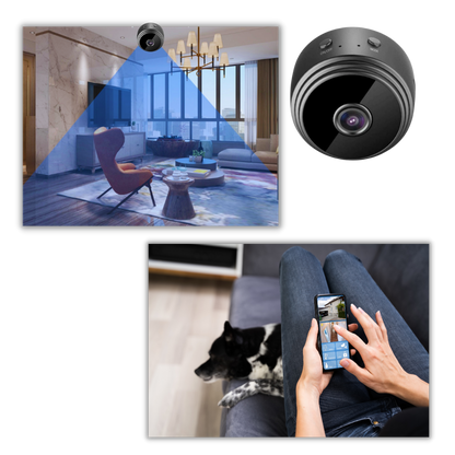 Compact Wireless Surveillance Camera