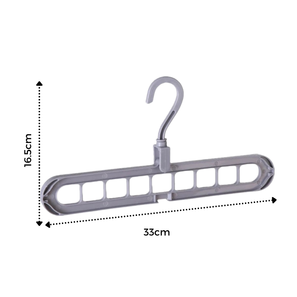 Space-Saving Rotating Clothes Hanger