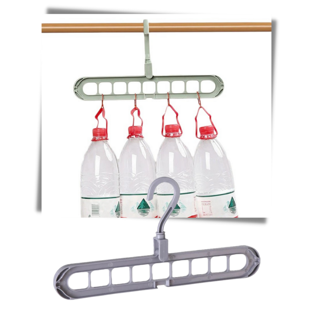 Space-Saving Rotating Clothes Hanger