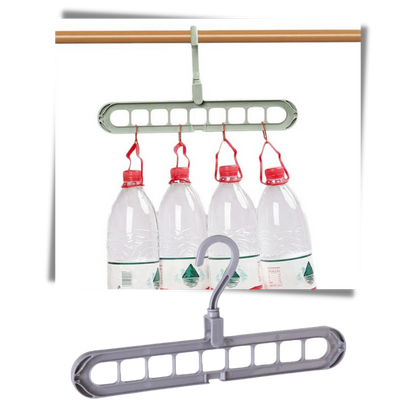 Space-Saving Rotating Clothes Hanger