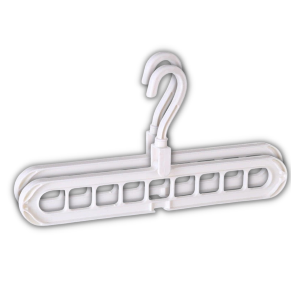 Space-Saving Rotating Clothes Hanger