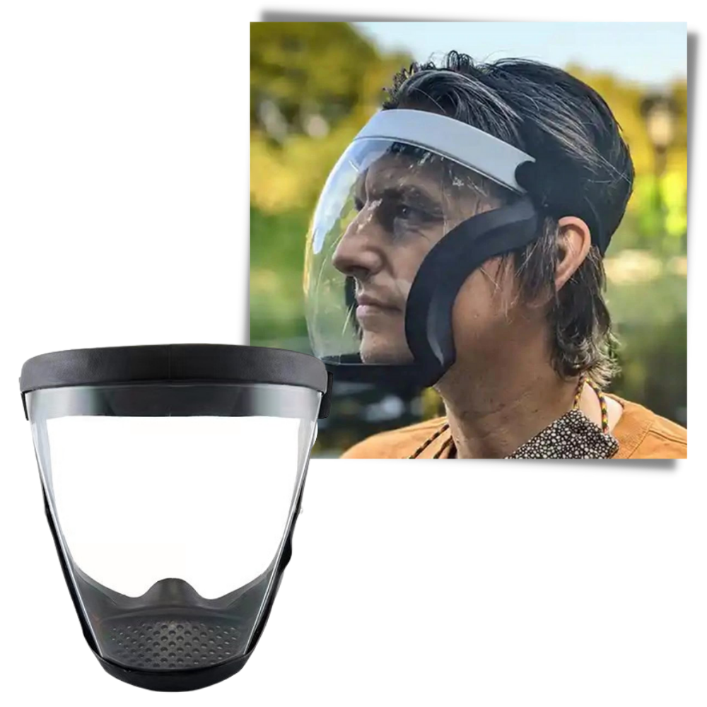 Clear Protective Face Shield Mask
