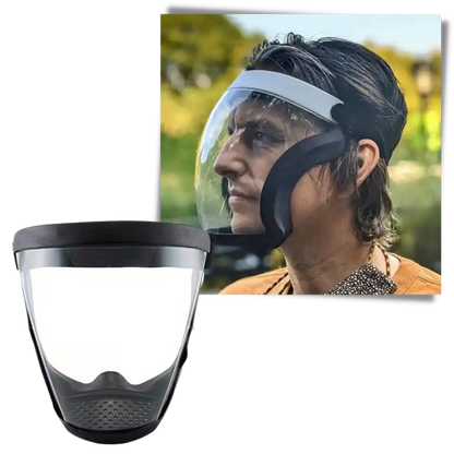 Clear Protective Face Shield Mask