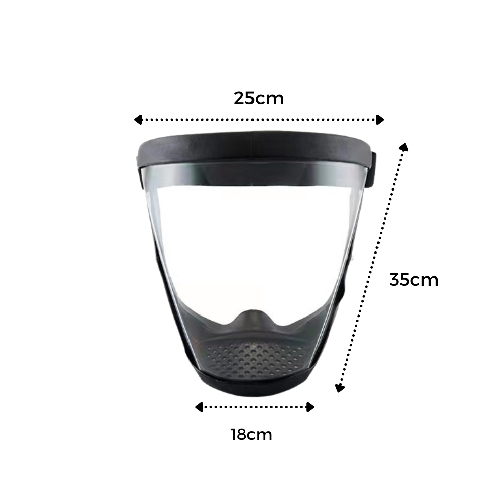 Clear Protective Face Shield Mask