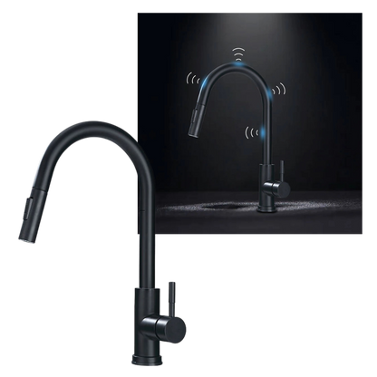Sensor-Activated Flexible Kitchen Faucet