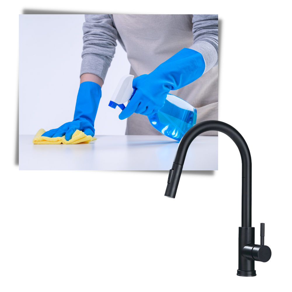 Sensor-Activated Flexible Kitchen Faucet