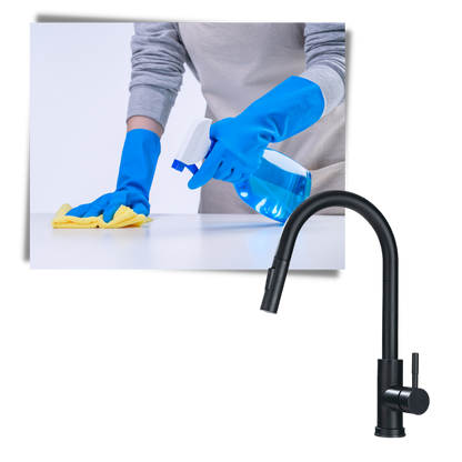 Sensor-Activated Flexible Kitchen Faucet