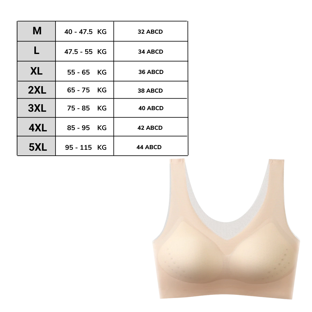 Ultra-Thin Seamless Ice Silk Bra