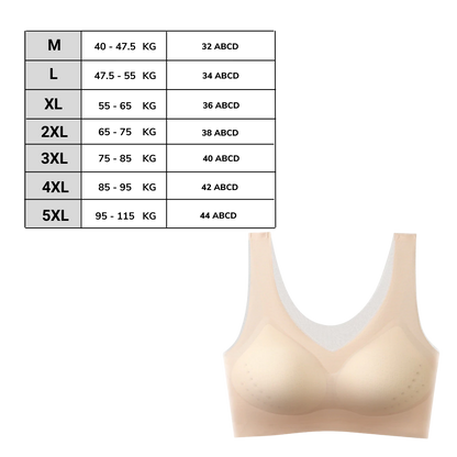 Ultra-Thin Seamless Ice Silk Bra