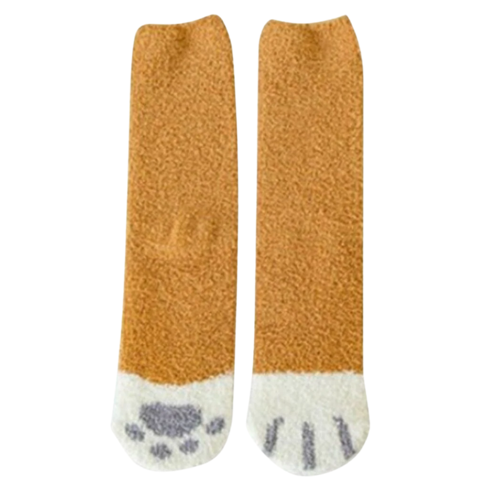 PawPrint Cozy Winter Socks for Ultimate Warmth
