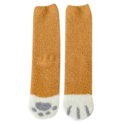 PawPrint Cozy Winter Socks for Ultimate Warmth