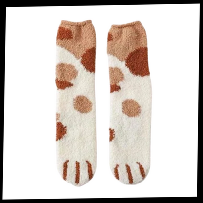 PawPrint Cozy Winter Socks for Ultimate Warmth