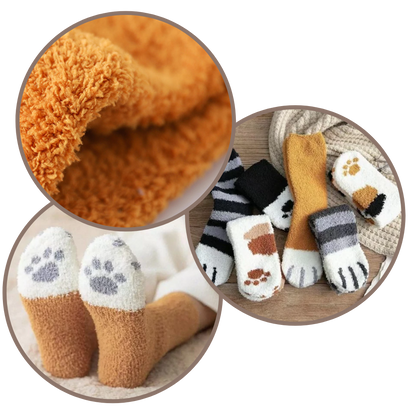 PawPrint Cozy Winter Socks for Ultimate Warmth