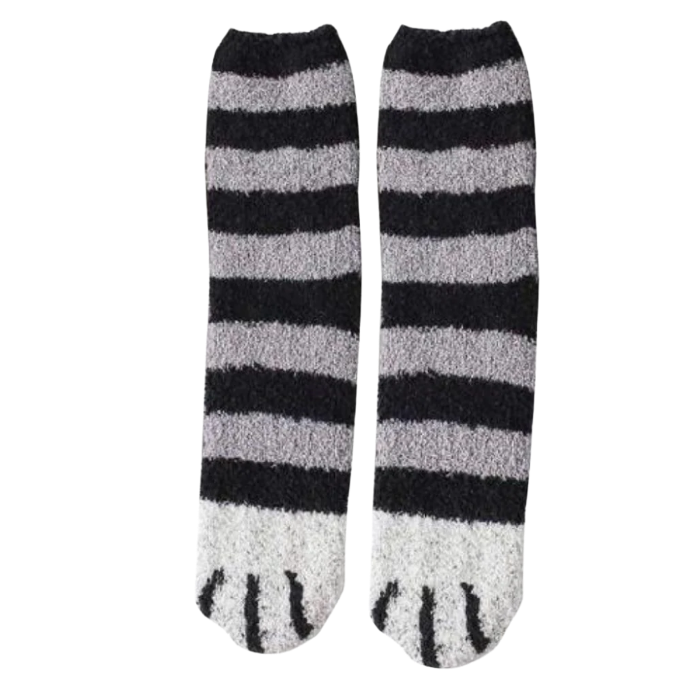 PawPrint Cozy Winter Socks for Ultimate Warmth