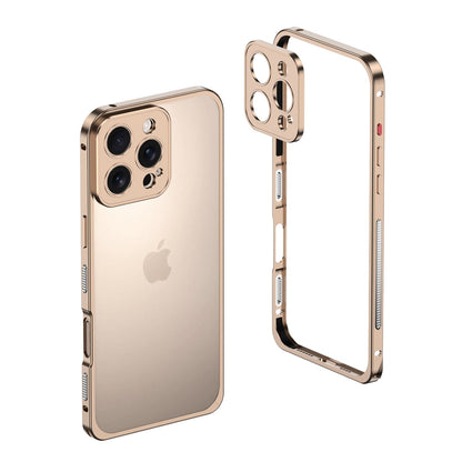 Sleek ProtectShield Metal Phone Case for Ultimate Safety