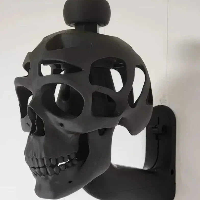 3D Skull Helmet Showcase Stand