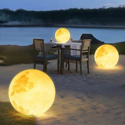 Solar LED Garden Sphere Lights – Remote-Controlled Outdoor Illumination