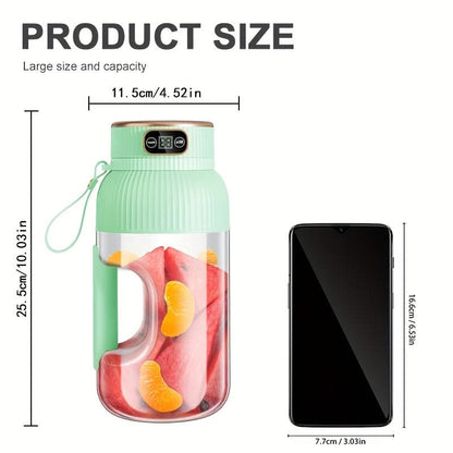 Portable Blender for Fresh Juices – Upgraded Juicer Machine
