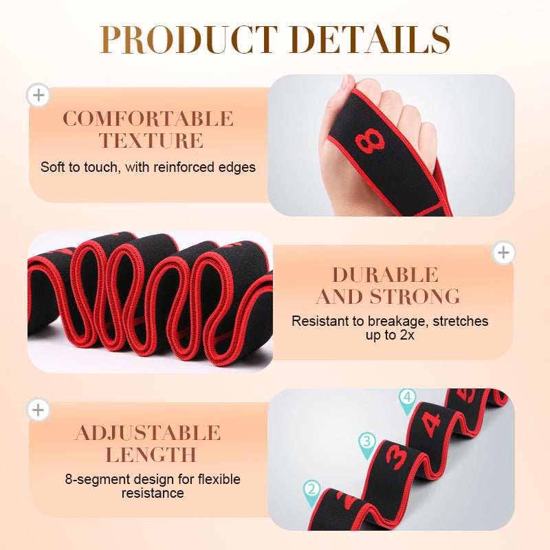 Adjustable Resistance for Strength and Flexibility Anywhere