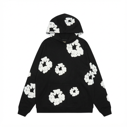 Chic Spring Sweatshirt for Men – Elegant Floral Design and Comfort