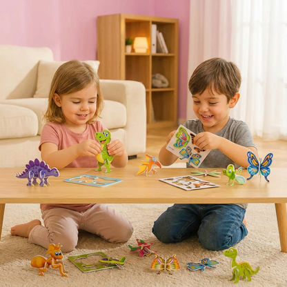 3D Cartoon Puzzle Collection for Kids
