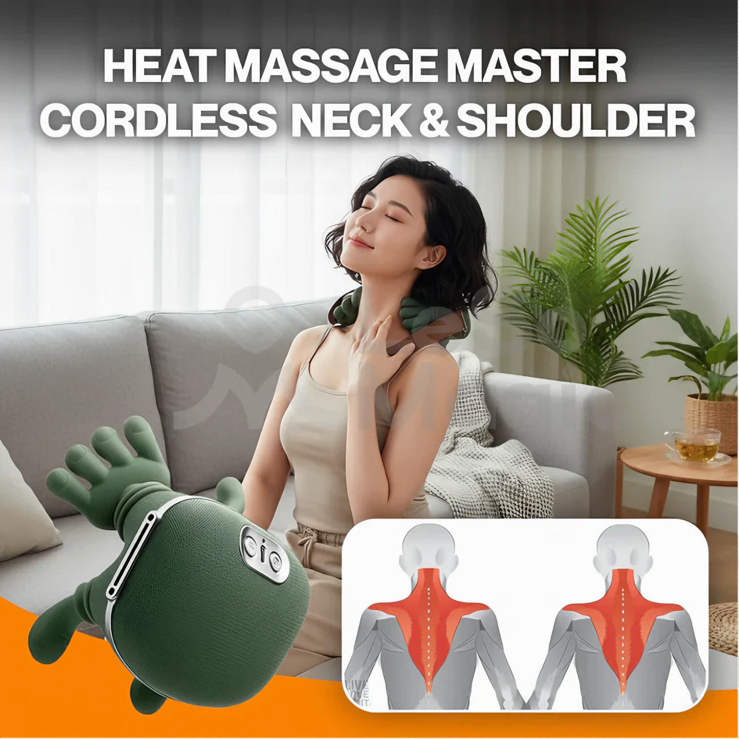 ReviveEase – Smart Neck and Shoulder Relief Massager
