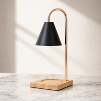Black/wood