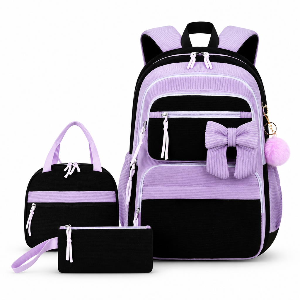 Effortless Everyday Backpack Trio for School and Travel