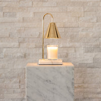 Gold - White Marble