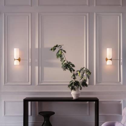 Cylindrical Wall Light Fixture for Contemporary Bedrooms
