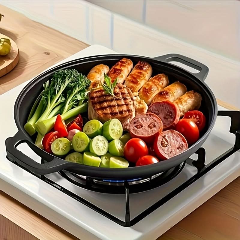 Multi-Functional Skillet for Even Heat Distribution