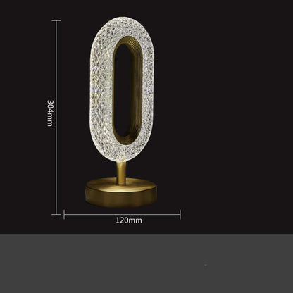 LED Crystal Light Acrylic Table Lamp