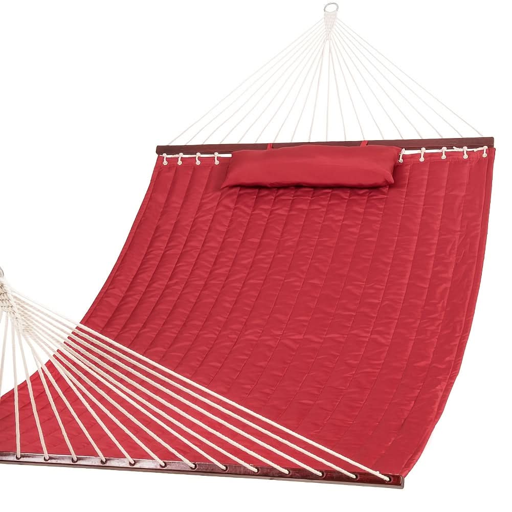 Spacious Quilted Hammock for Ultimate Outdoor Relaxation