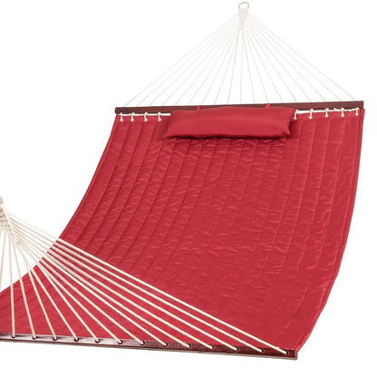 Spacious Quilted Hammock for Ultimate Outdoor Relaxation
