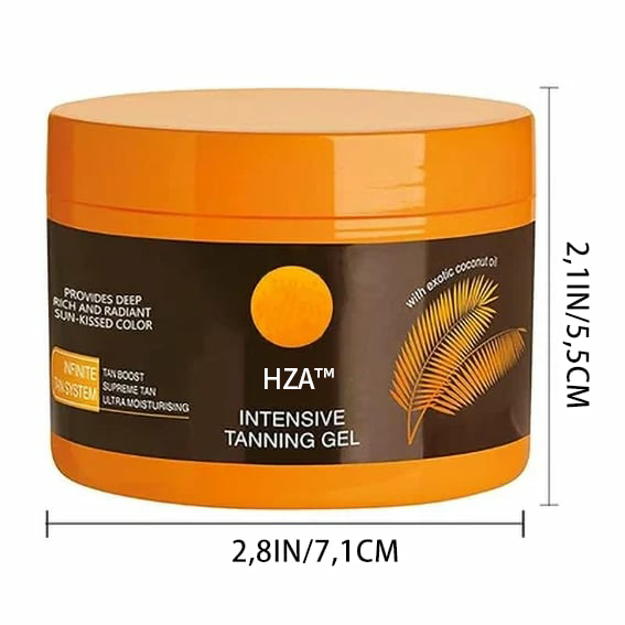 Rapid Bronzing Gel for a Flawless Sun-Kissed Look | Hydration & Radiance | Even Tone Without Streaks | Ideal for Body & Legs