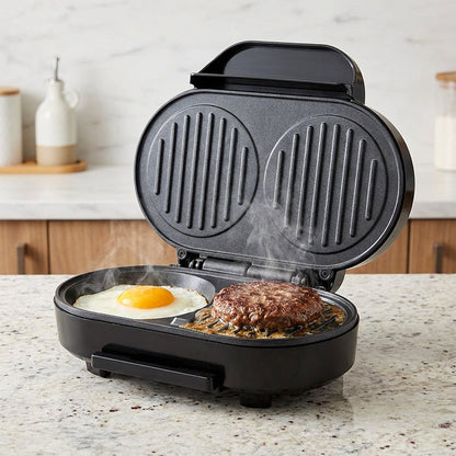 Double Breakfast Maker - Quickly Prepare Two Delicious Meals Every Morning