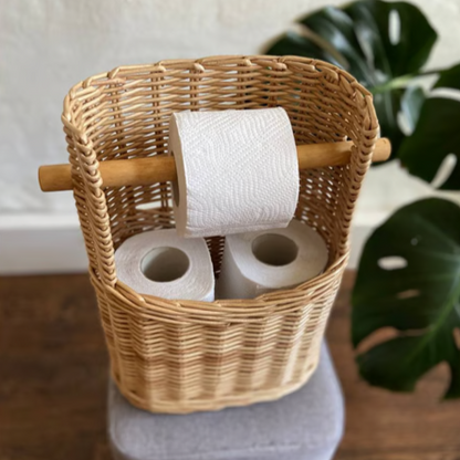 Wall-Mounted Toilet Paper Dispenser for Bathroom
