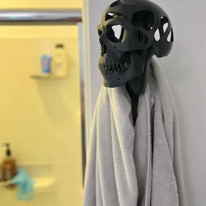 3D Skull Helmet Showcase Stand