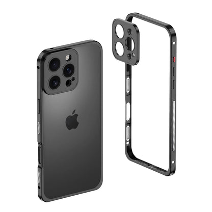 Sleek ProtectShield Metal Phone Case for Ultimate Safety