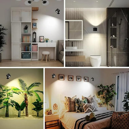Magnetic LED Wall Light with Remote – BrightNest DuoBeam