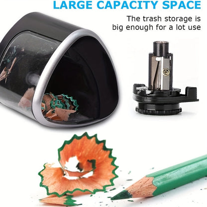 Compact and Quick Automatic Pencil Sharpener with USB Connection