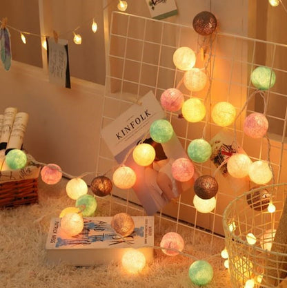 Cotton Glow Ball Swing - Multiple Color Options