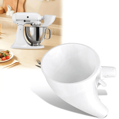 Flour Funnel for Kitchen Mixers | Spill-Free Ingredient Pouring