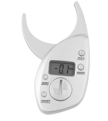 Digital Body Fat Caliper with LCD Display – Skinfold Measurement Tool