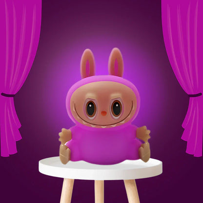 Cozy Night Light with Plush Animal Design