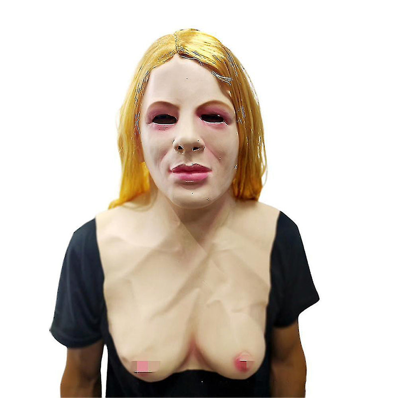 Latex Mask for Halloween Simulation